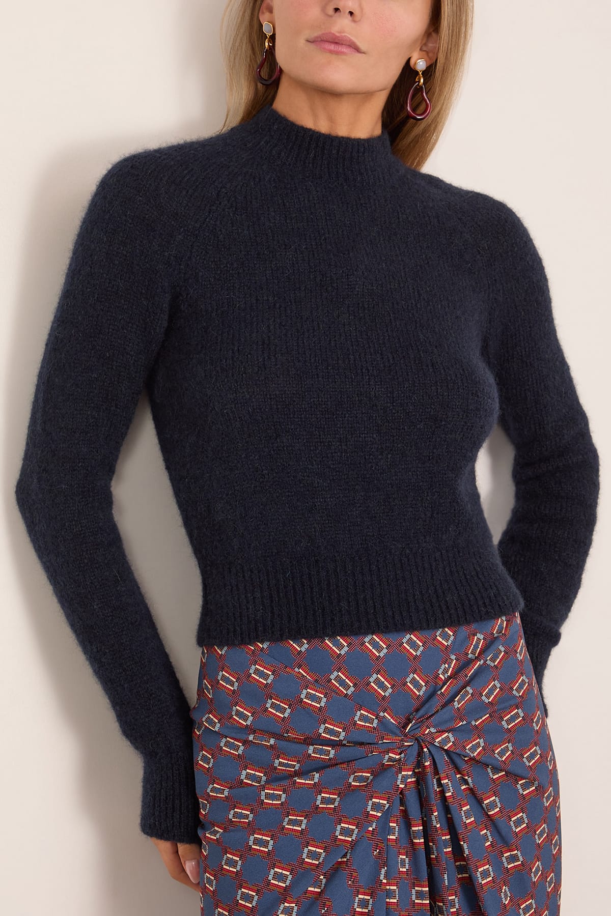 Texas Sweater in Navy - Image 3