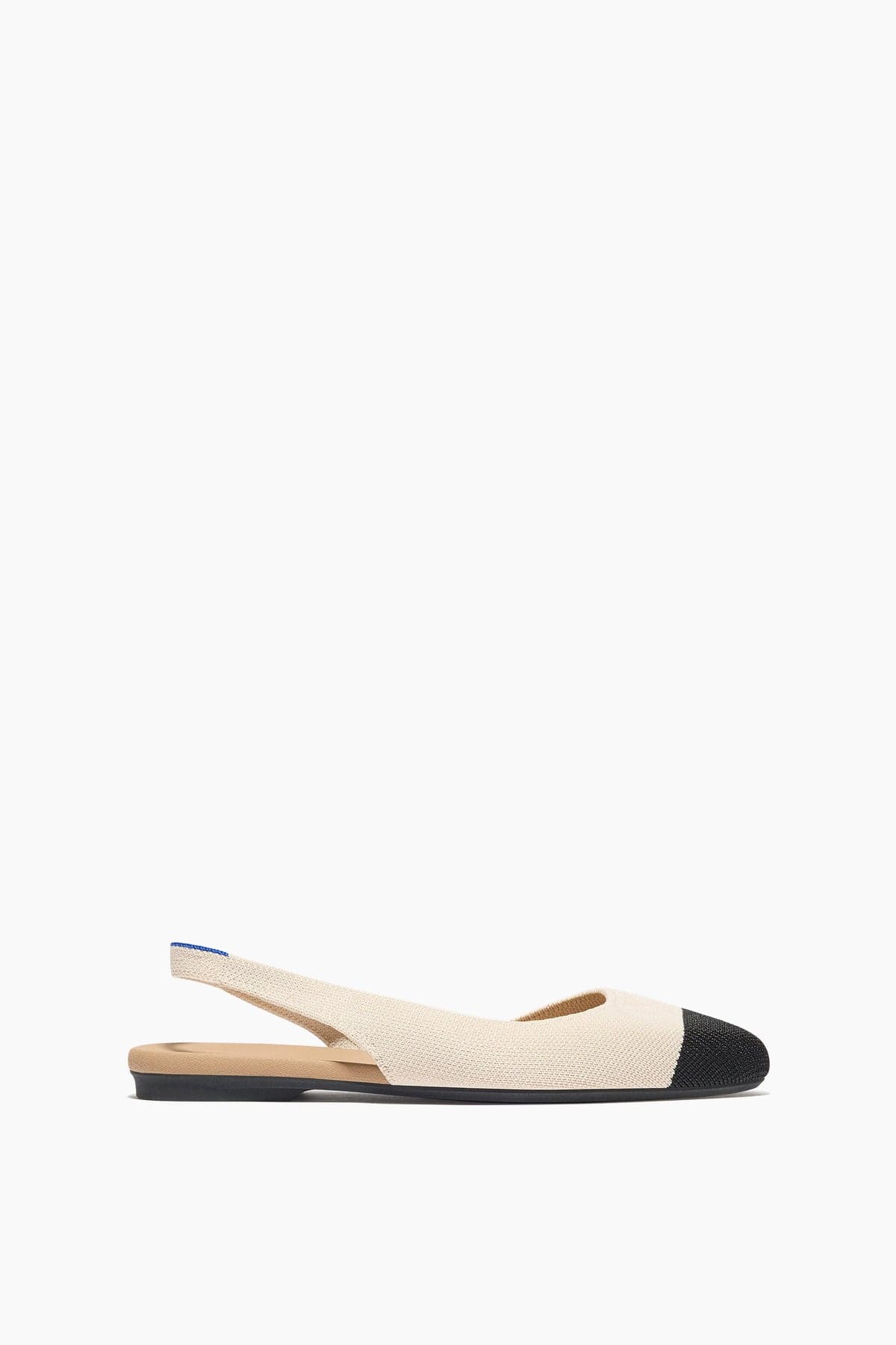 The Almond Slingback in Conch Captoe