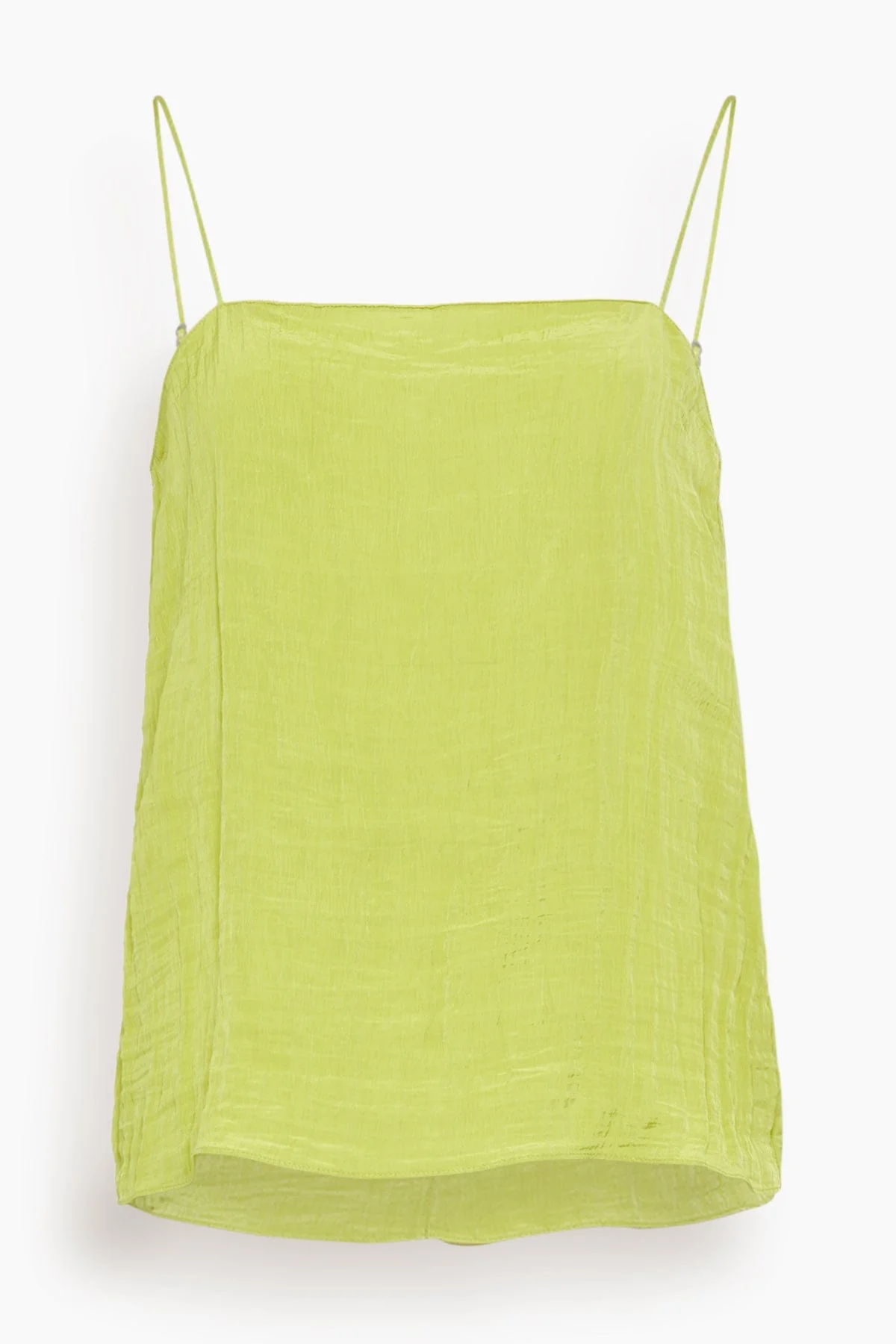 The Crinkle Slip Cami in Peapod