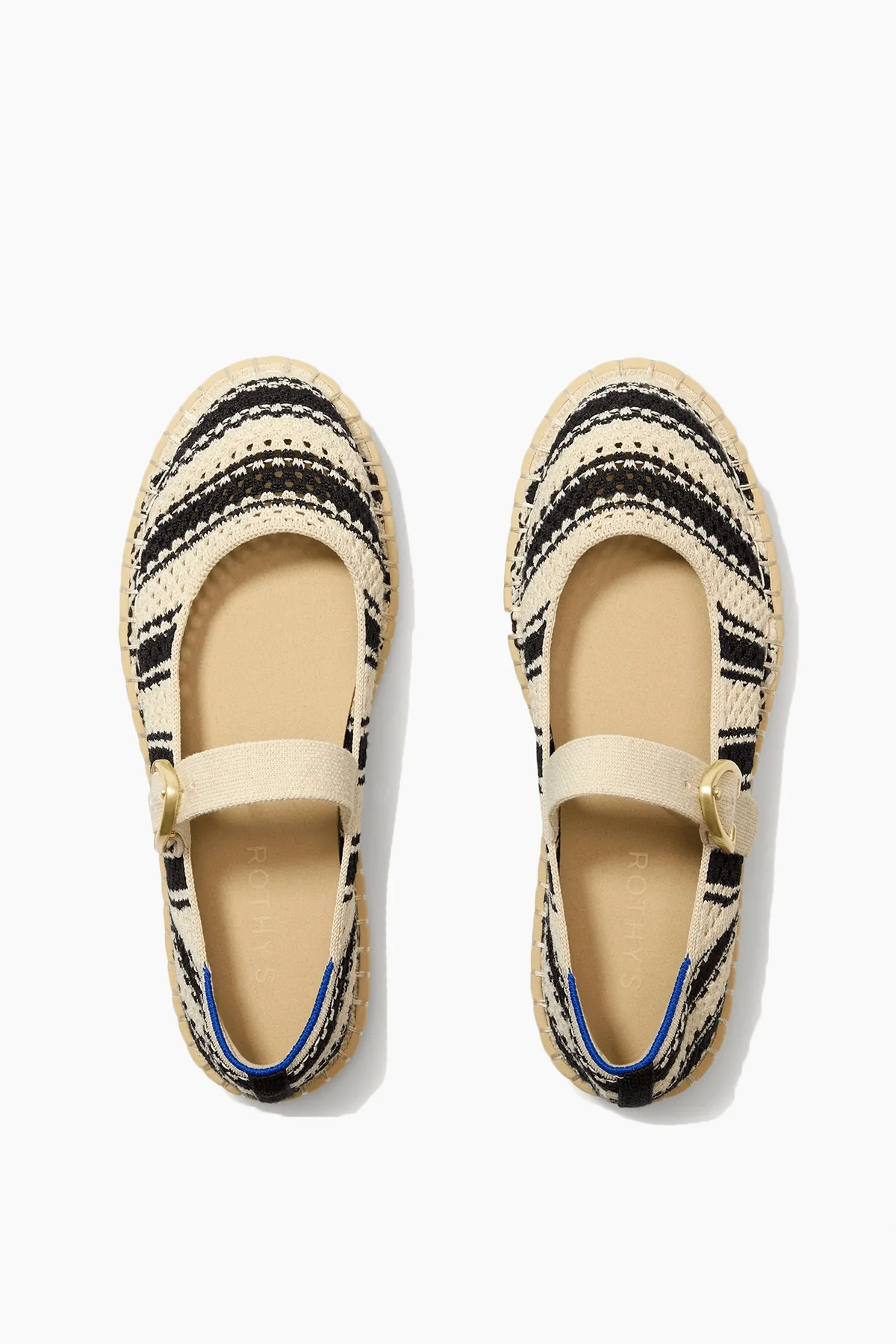 The Espadrille Mary Jane in Compass Stripe - Image 3