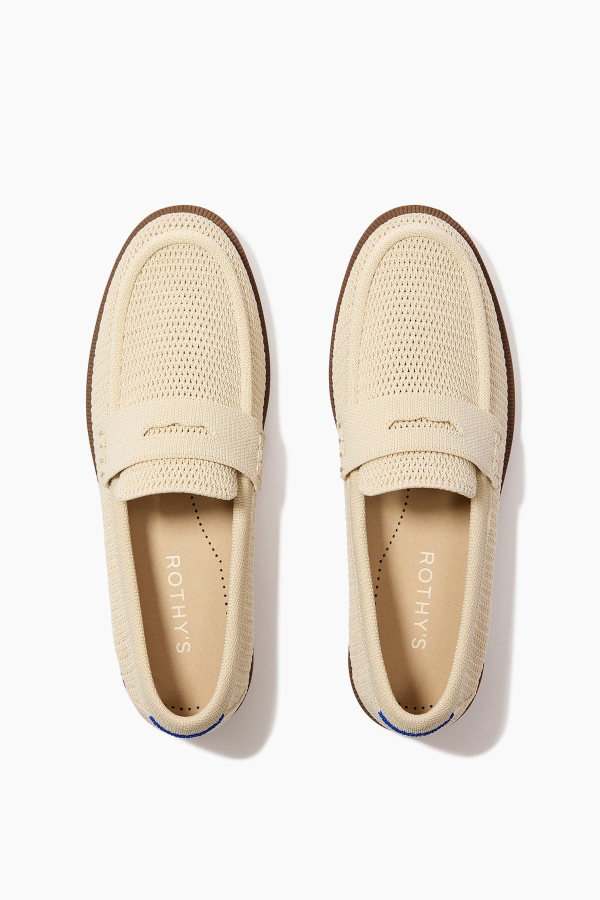 The Penny Loafer in Conch Raffia-Knit - Image 3