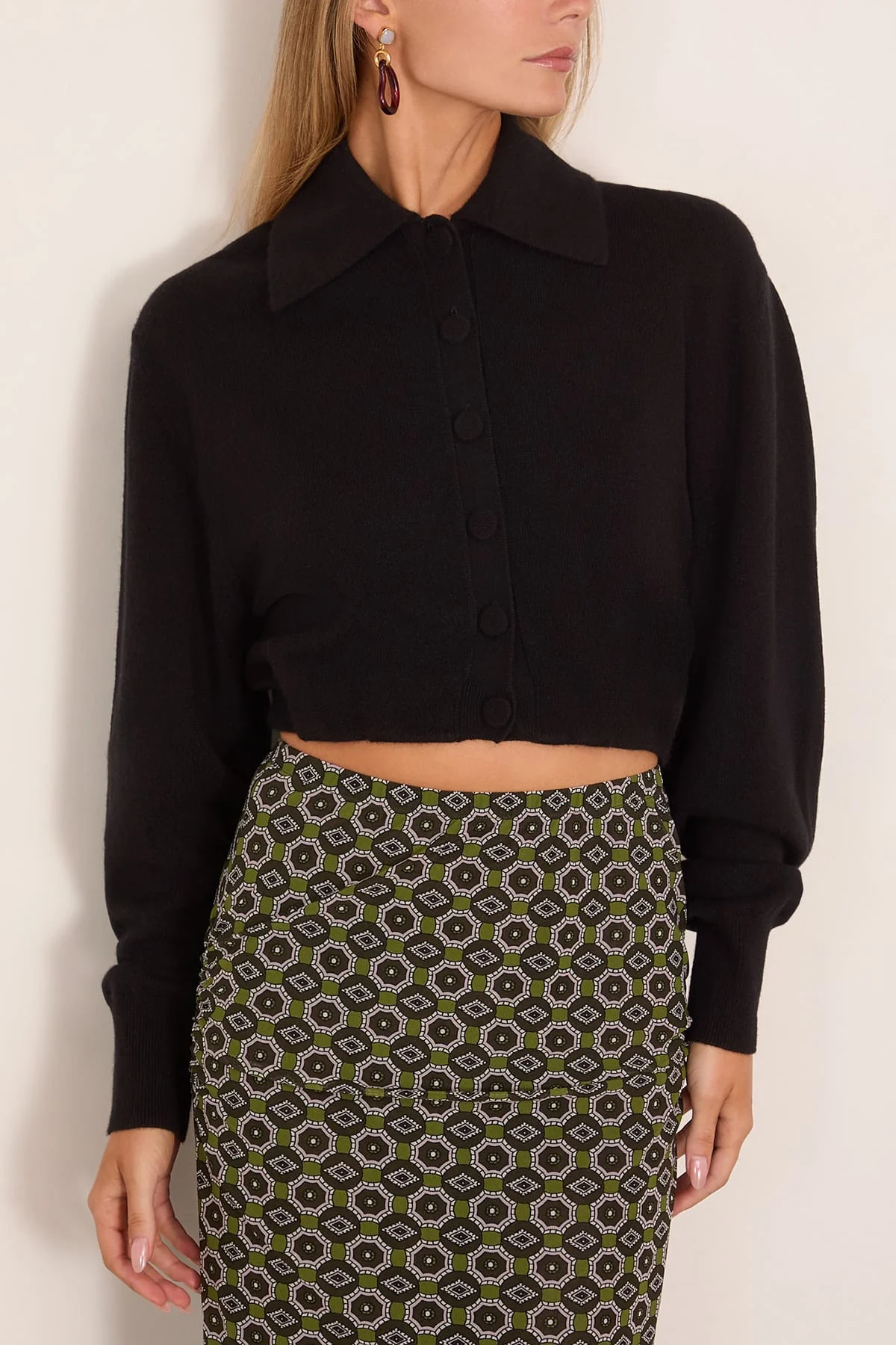 Tigre Cardigan in Black - Image 3