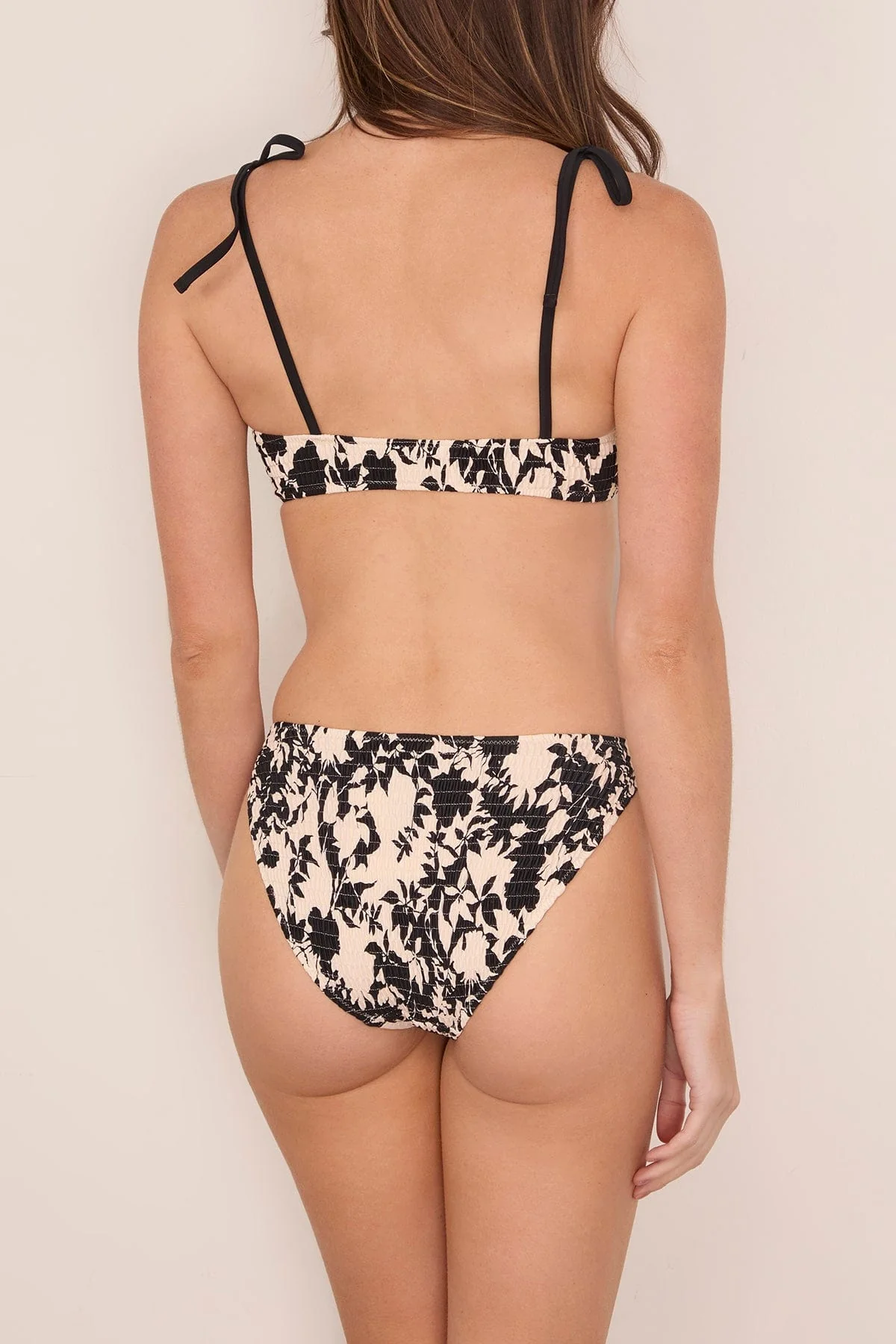 Valencia Bikini Top in Black Multi - Image 4