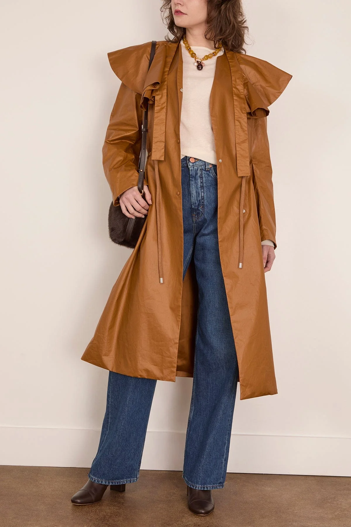 Venturer Cotton Coat in Tobacco - Image 2