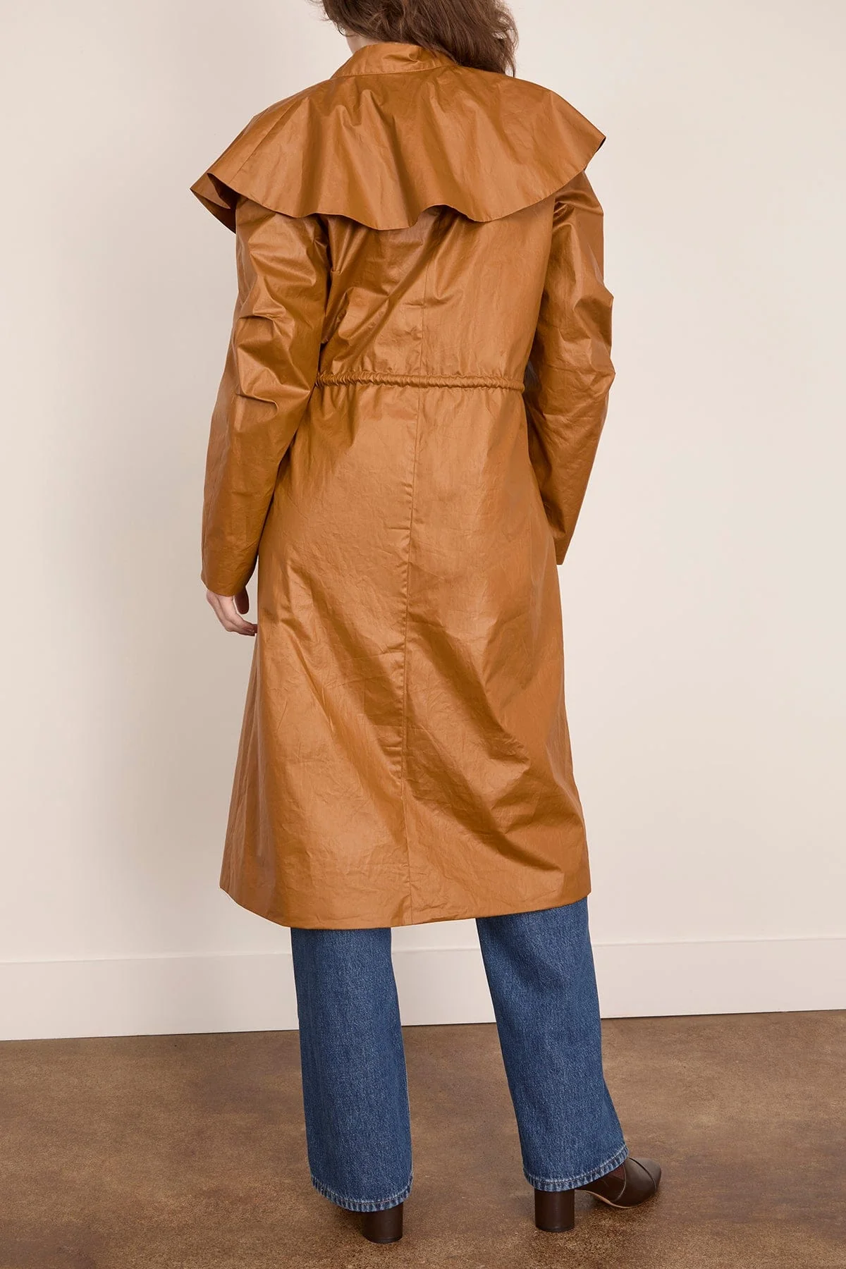 Venturer Cotton Coat in Tobacco - Image 4