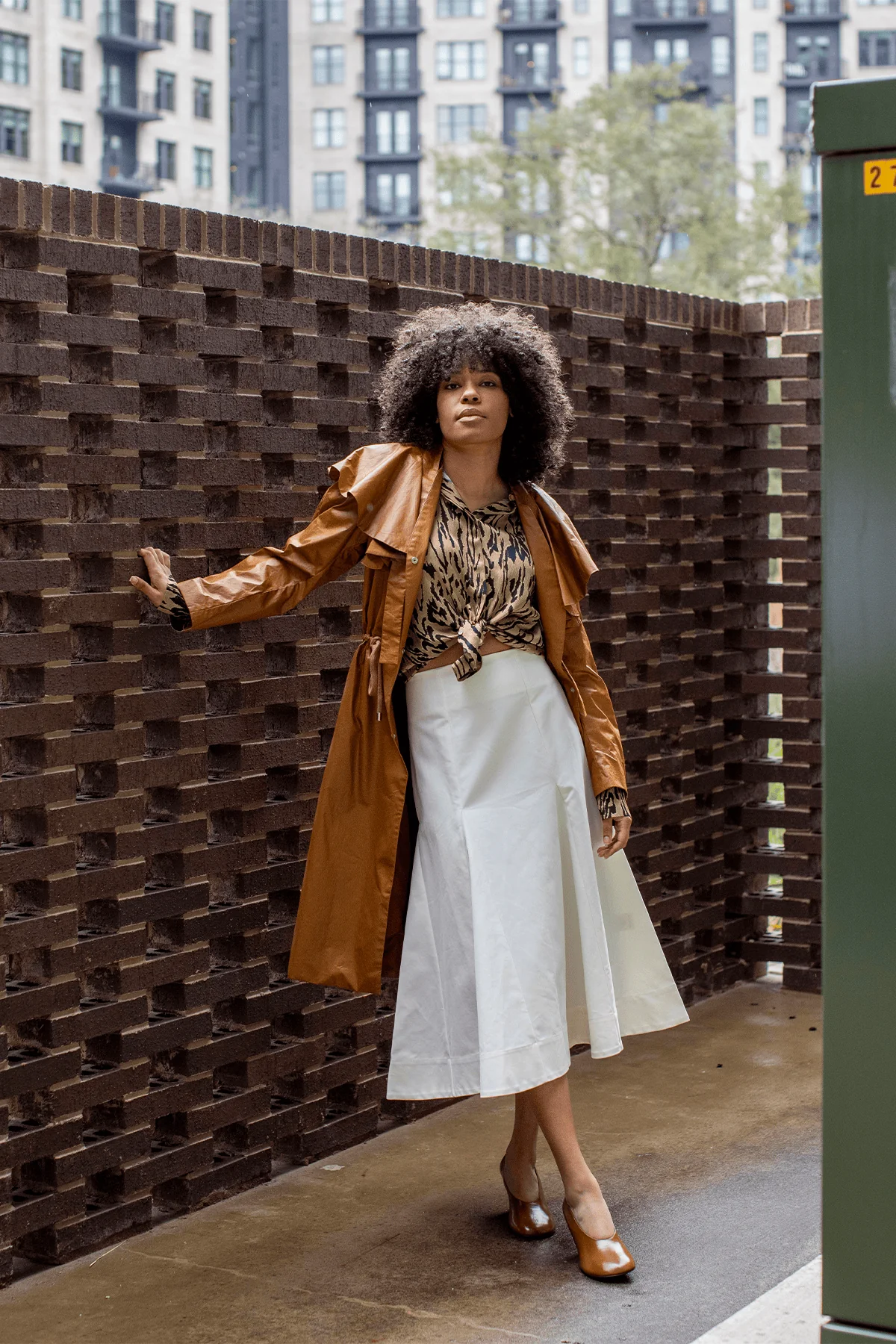 Venturer Cotton Coat in Tobacco - Image 5