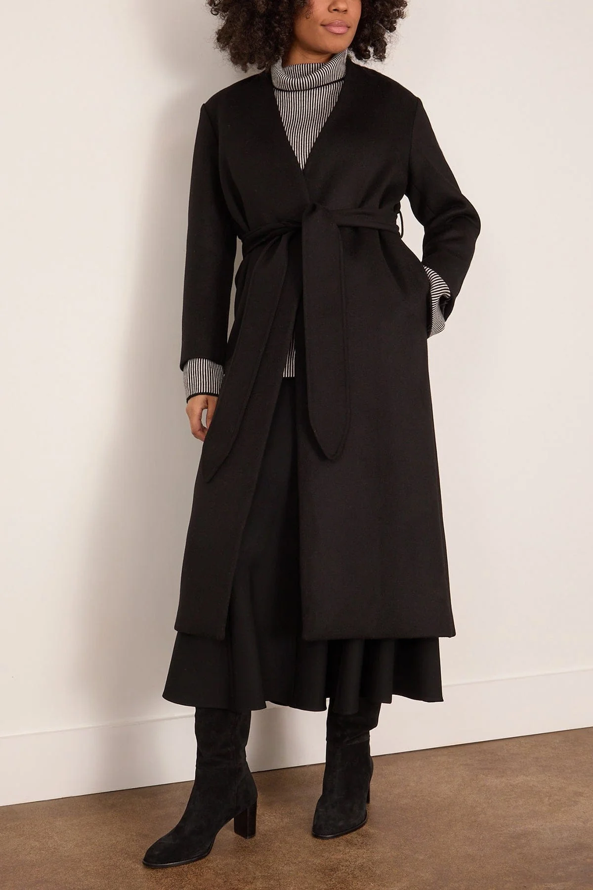 Veronique Coat in Black - Image 3