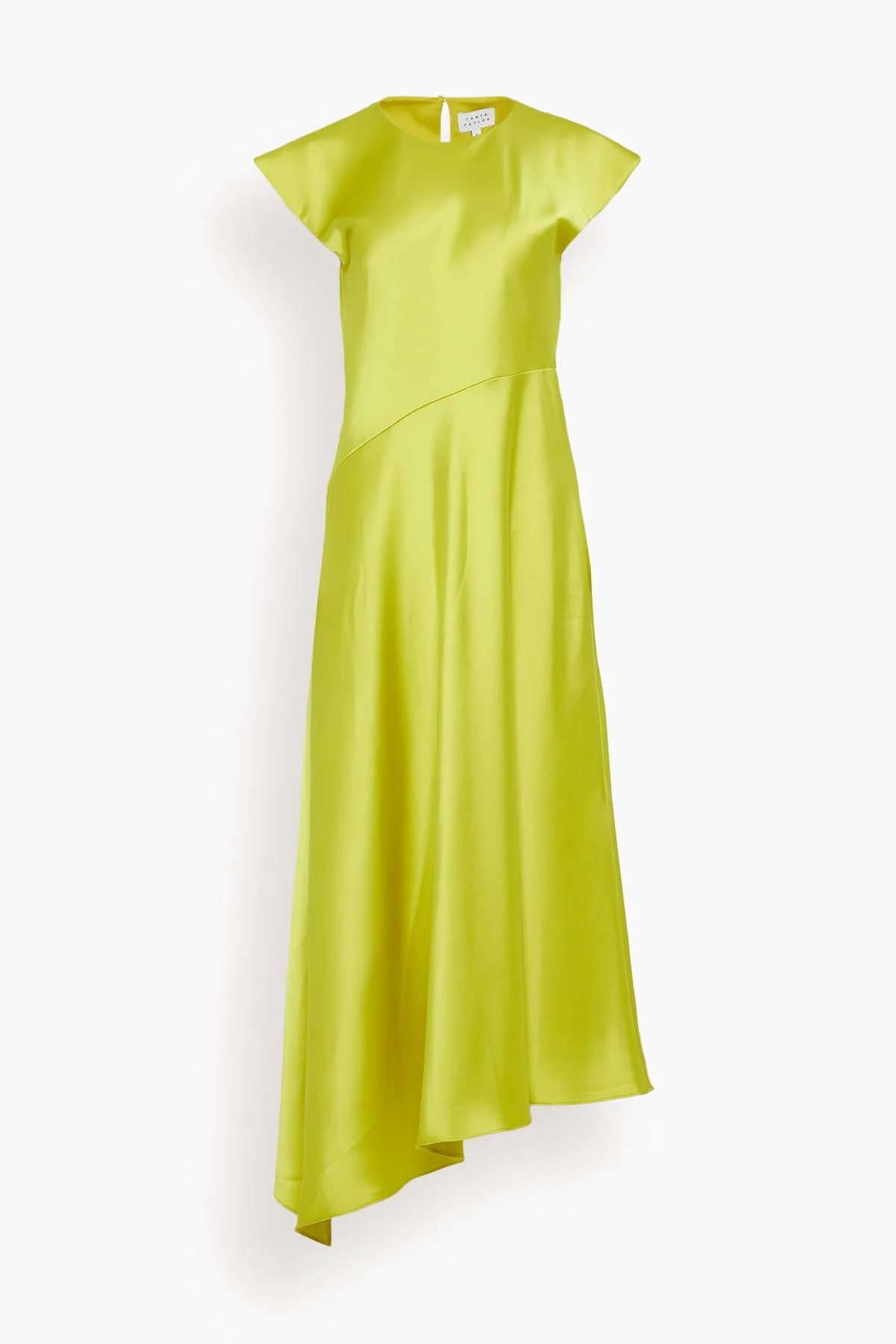 Violeta Dress in Chartreuse