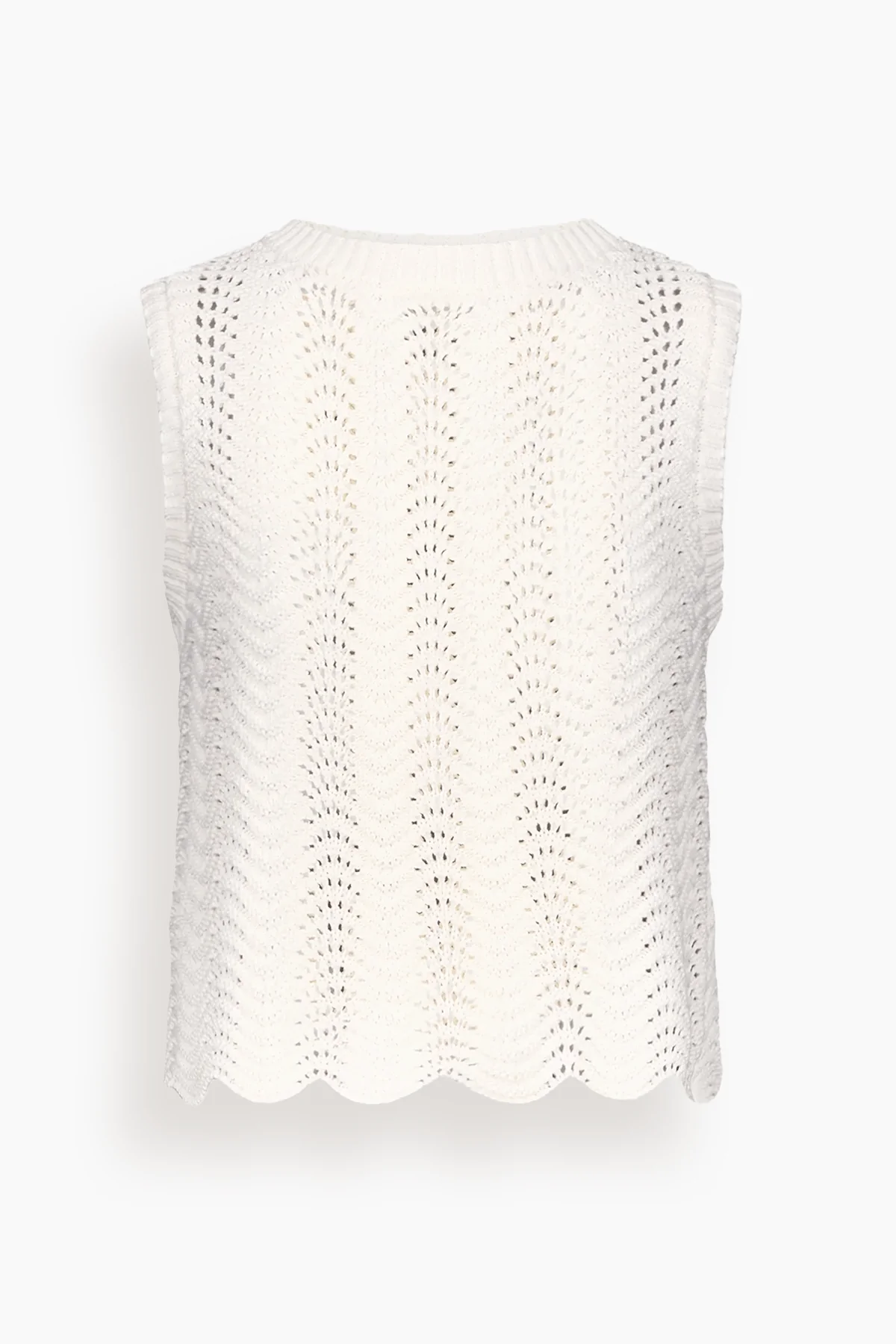 Vittoria Tank Top in Ivory