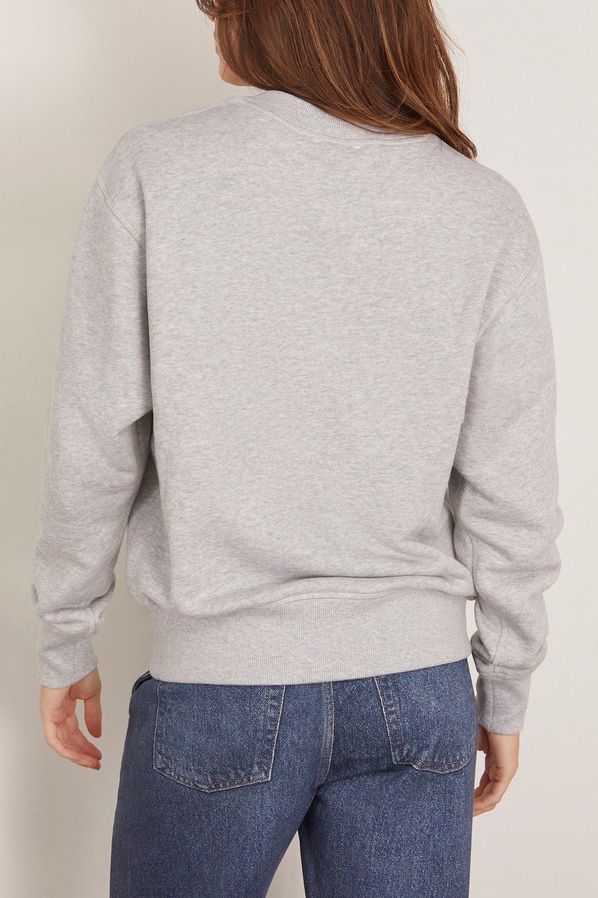 We Heart NYC Sweatshirt in Heather Grey - Image 4