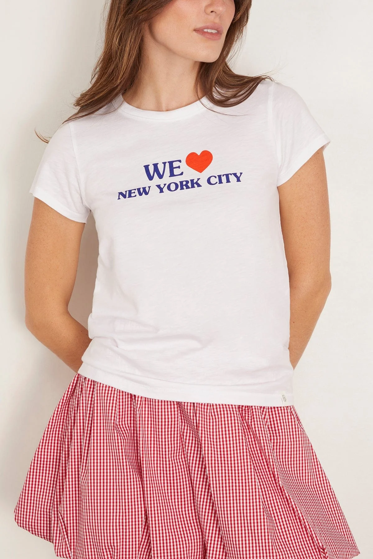 We Heart NYC Tee in White - Image 3