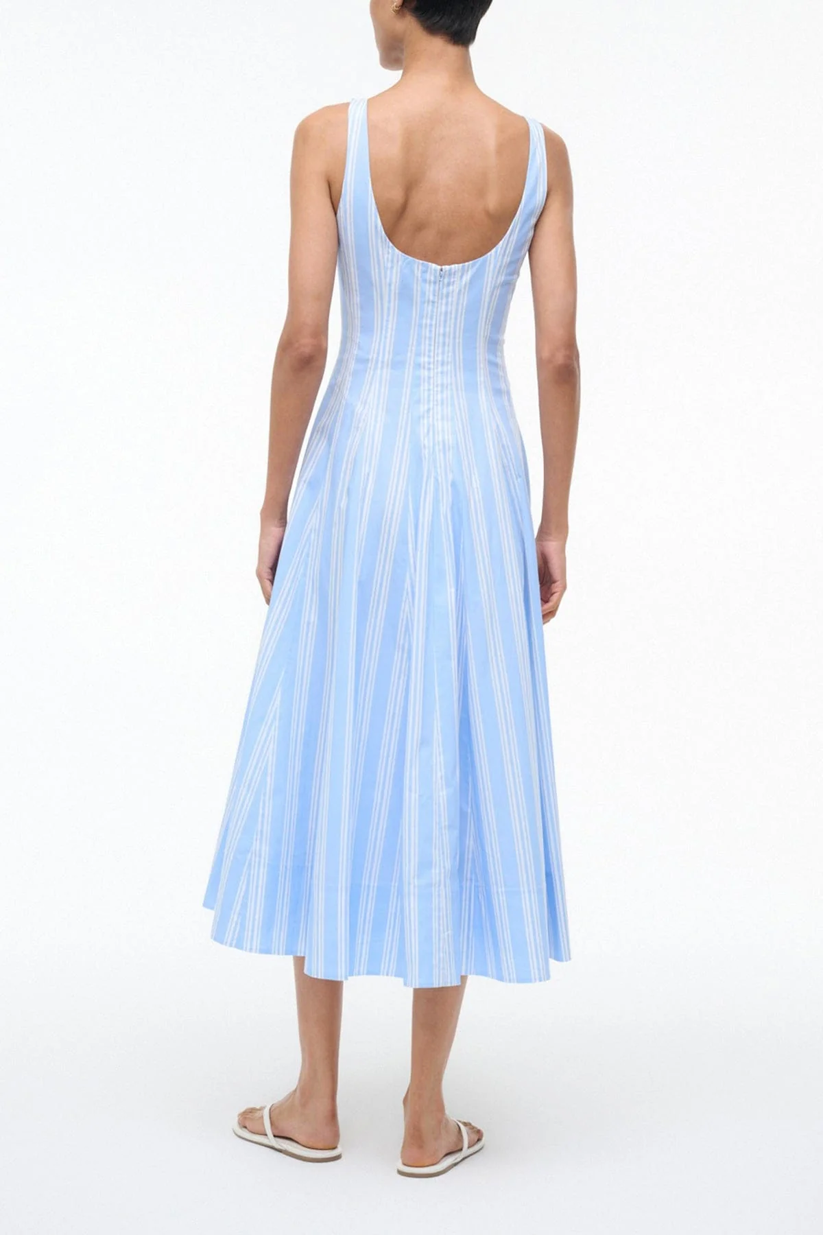 Wells Dress in Ventura Stripe - Image 4