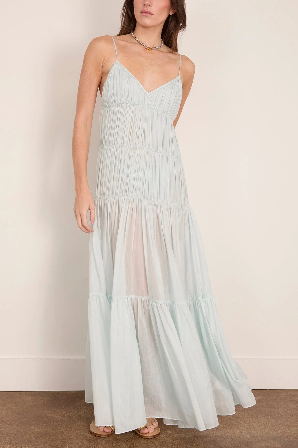 Willow Dress in Pearl Blue - Image 3