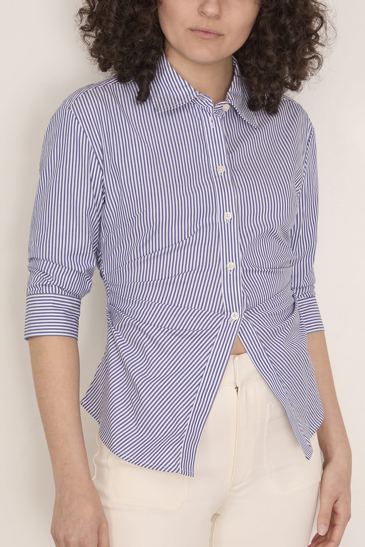 Winslet Top in Blue/Optic White - Image 3