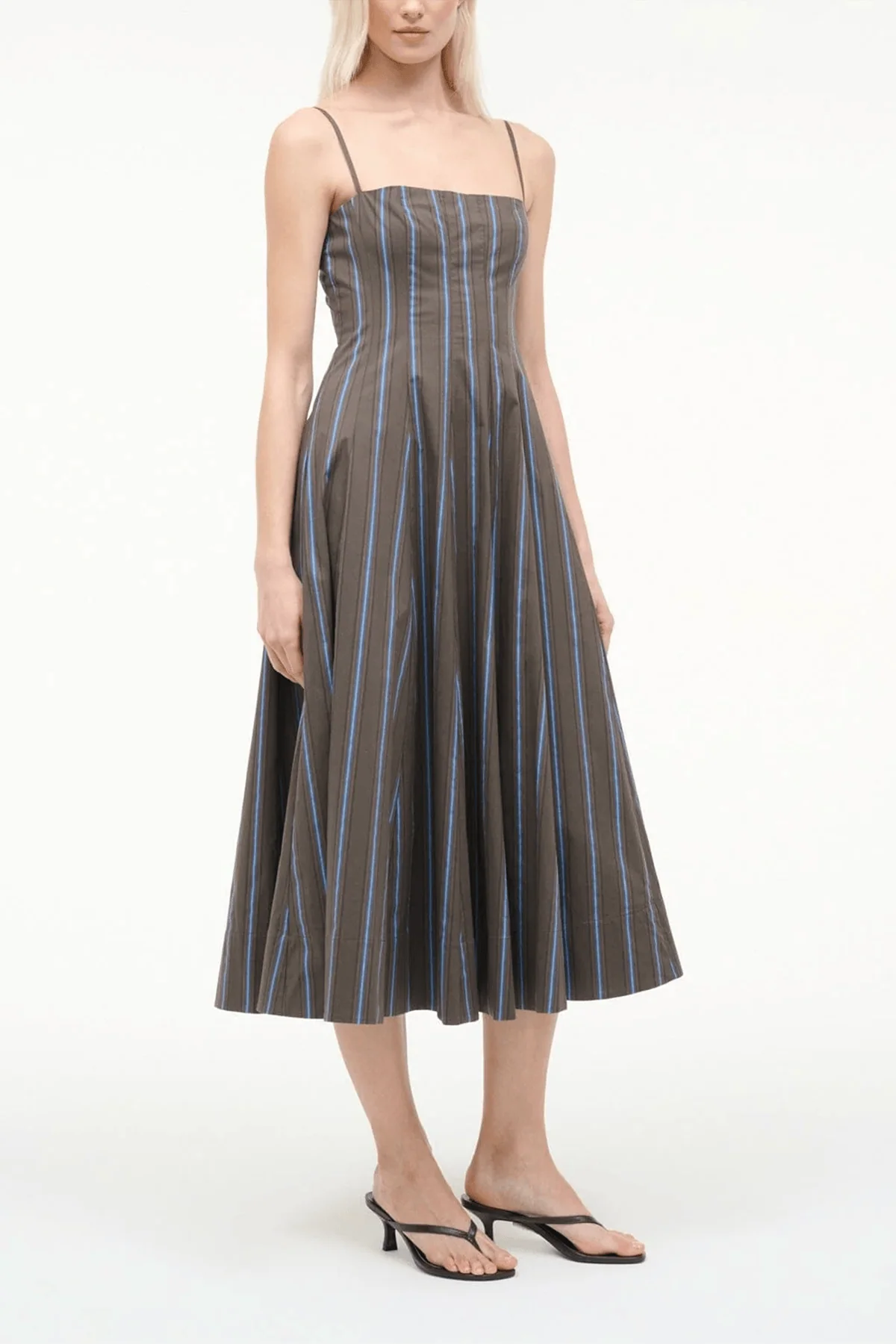 Wylie Dress in Huntington Stripe - Image 3