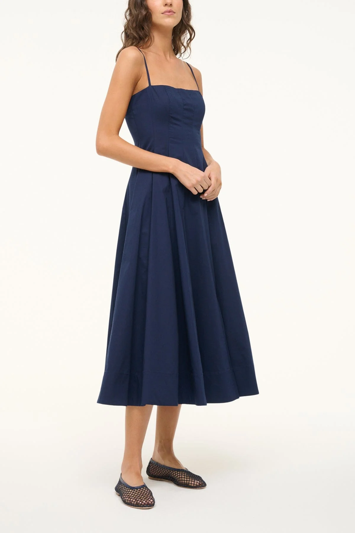 Wylie Dress in Navy - Image 3