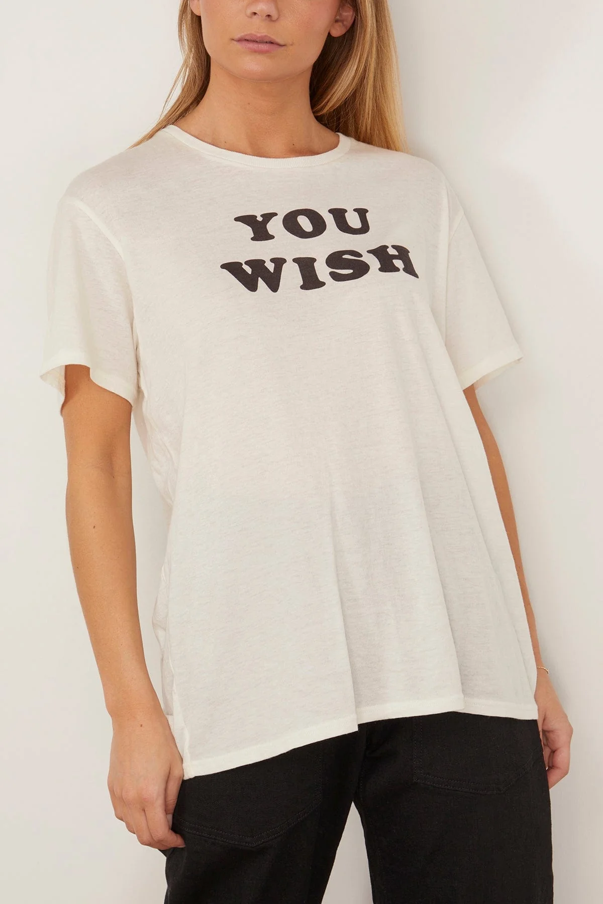 You Wish Boy T in Ecru - Image 3