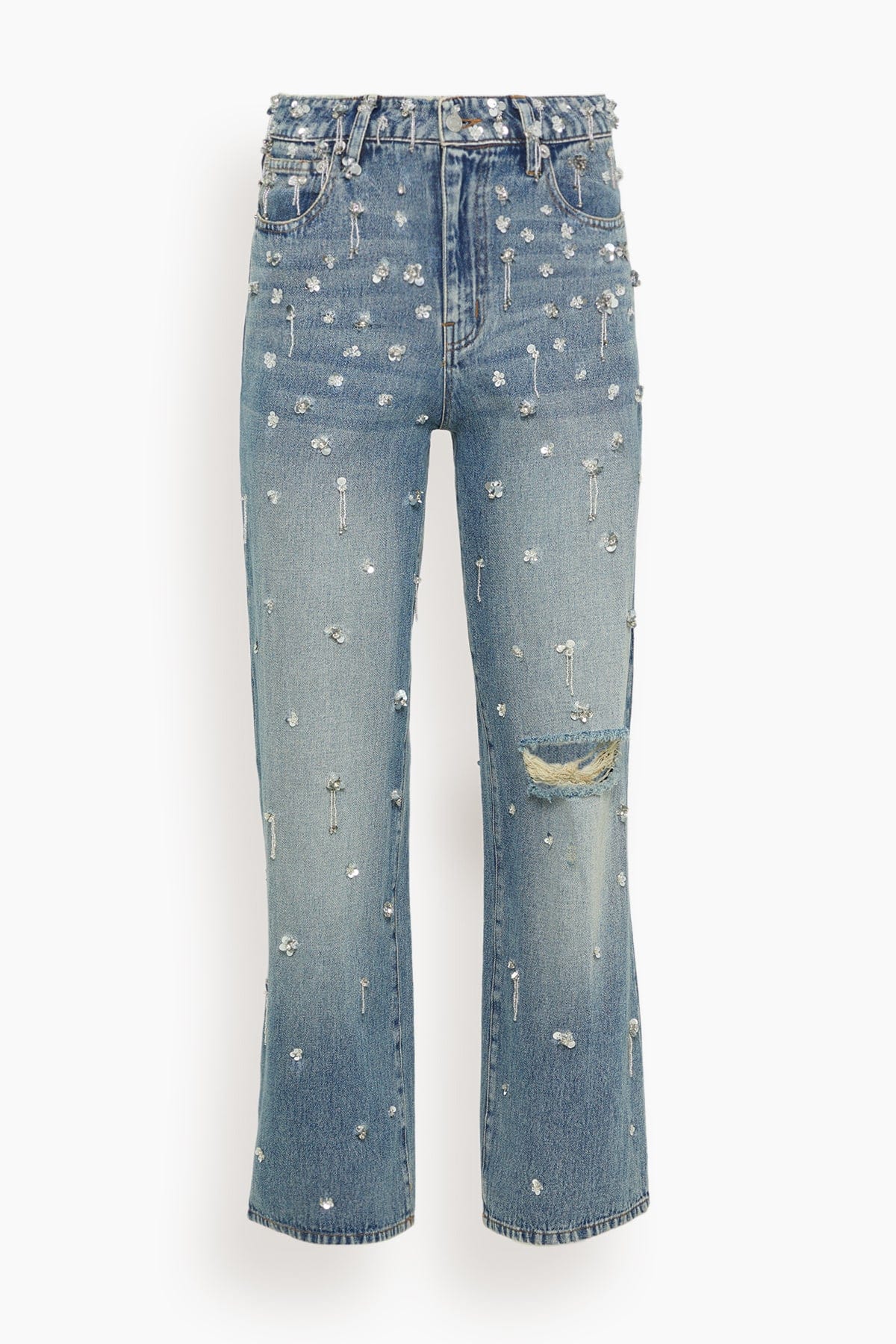 Zealand Embellished Pant in Hollywood