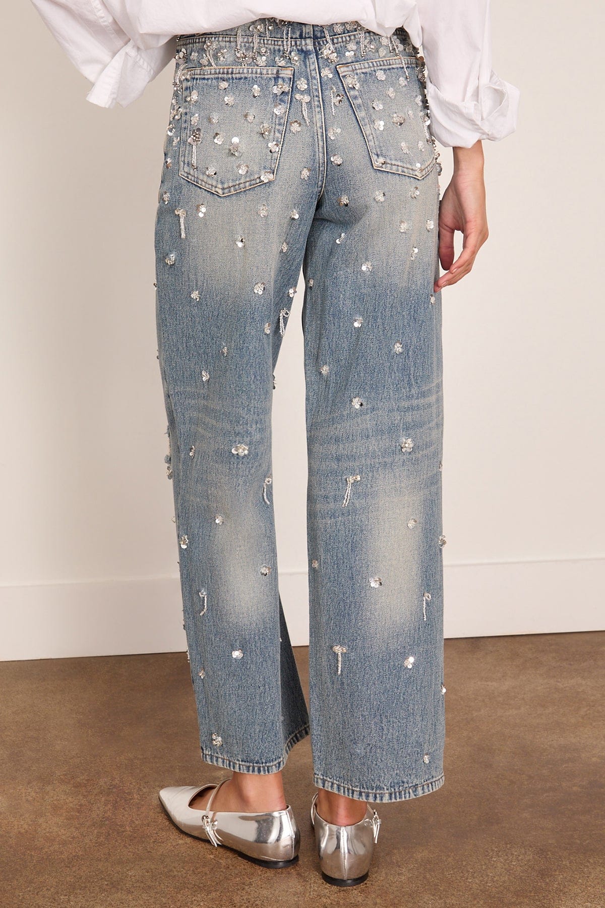 Zealand Embellished Pant in Hollywood - Image 4