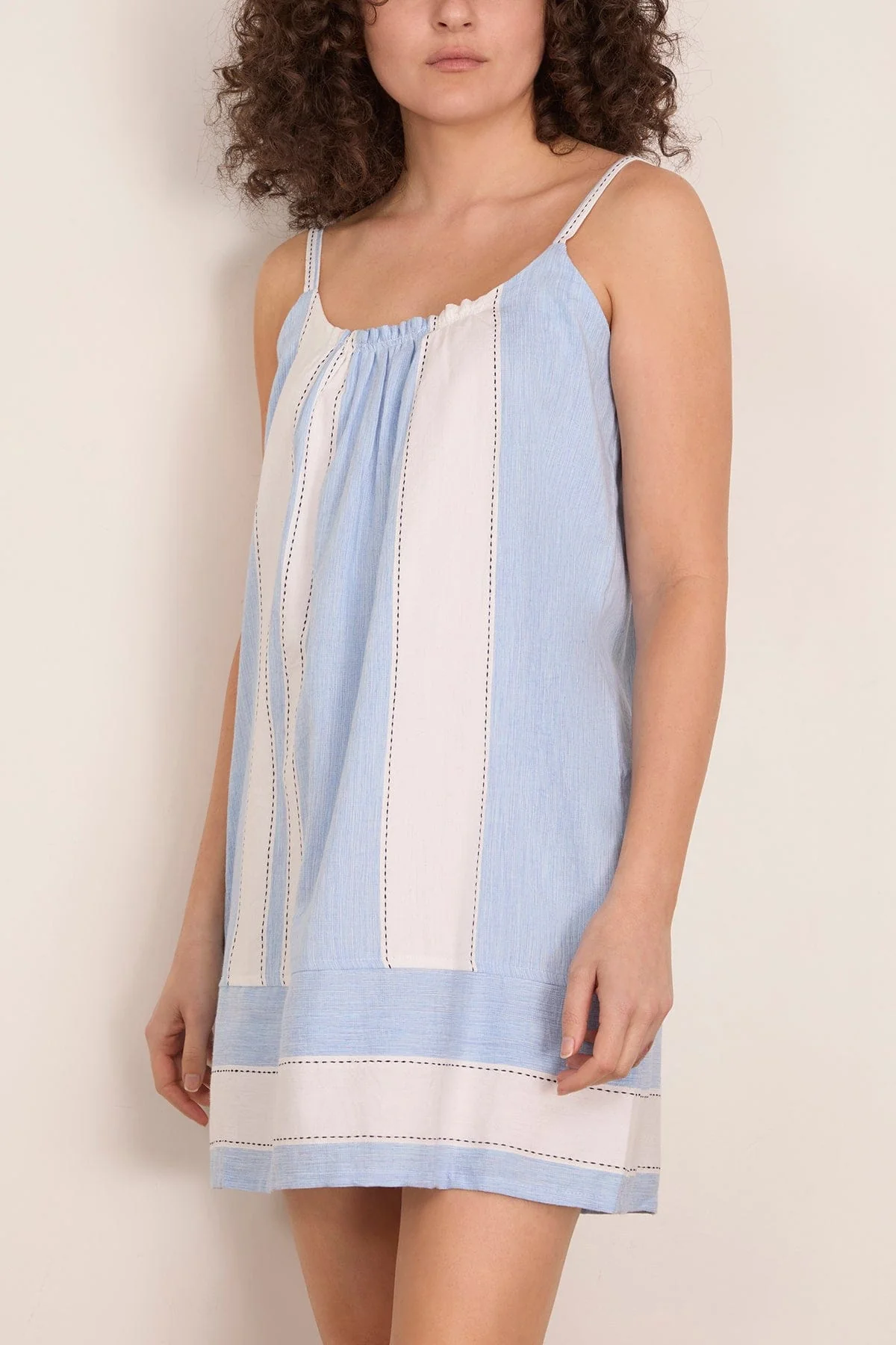 Zina Swing Dress in Debre Sky - Image 3
