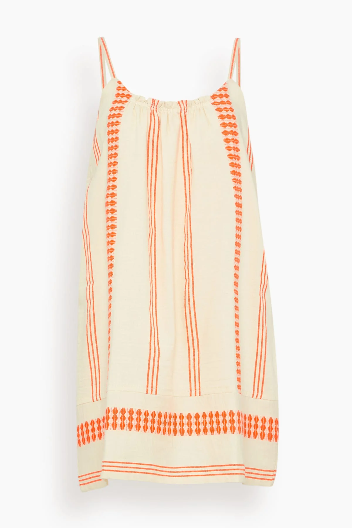Zina Swing Dress in Tigist Flame